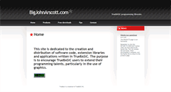 Desktop Screenshot of bigjohnarscott.com